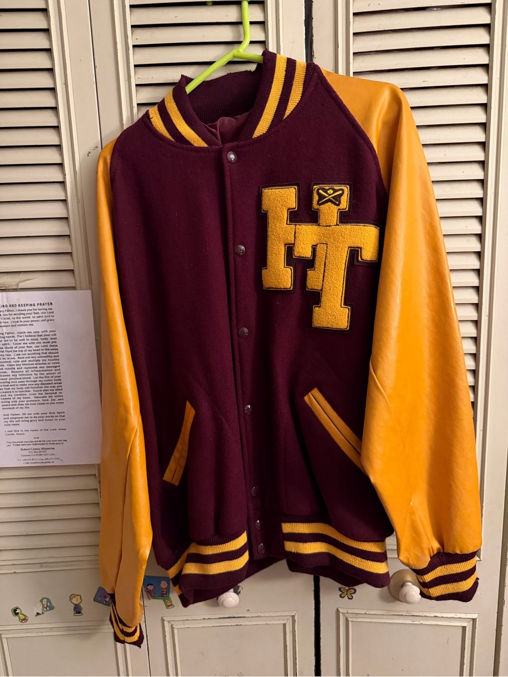 Vintage Huston-Tillotson University Varsity Jacket XL HBCU - Never Worn